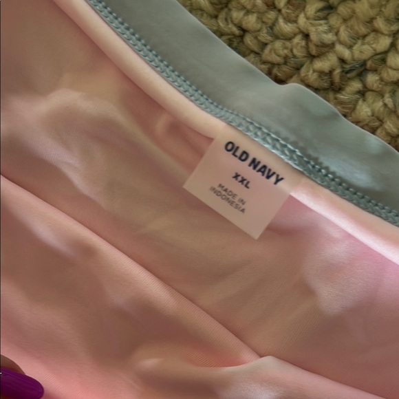Old Navy Pink and Blue Bikini Swimwear - Picture 4 of 8